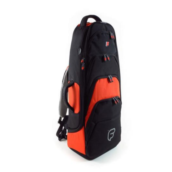 Tenor saxofoon gigbag Orange
