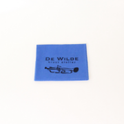 Poetsdoek Zilver (blauw) Brass Atelier de Wilde
