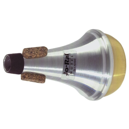 Afbeeldingen van Demper Jo-Ral Straight Mute messing bodem voor Trombone