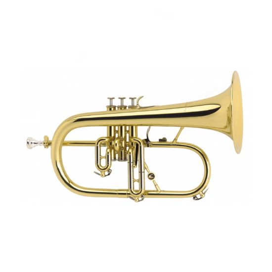 Courtois bugel A.C. 154 gelakt goldbrass