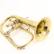 Gebruikte Couesnon Monopole flugelhorn Bb met eendelige bekerconstructie en warme vintage klank