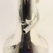 Detail van de beker van een Besson BE2052 euphonium