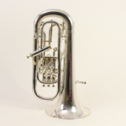 Achteraanzicht van een Besson BE2052 euphonium
