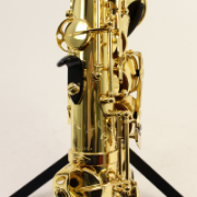 Bovenaanzicht van Selmer Axos altsaxofoon