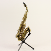 Stewart Ellis gebogen sopraan saxofoon occasion speelklaar
