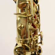 Stewart Ellis gebogen sopraan saxofoon professioneel gecontroleerd