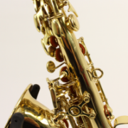Stewart Ellis gebogen sopraan saxofoon professioneel gecontroleerd