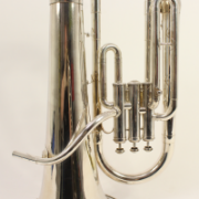 Courtois AC163 euphonium verzilverde body