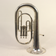 Schenkelaars Bariton leerlinginstrument vooraanzicht