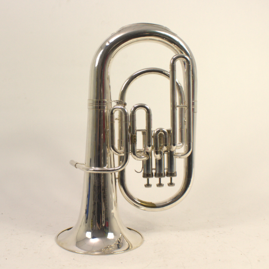 Schenkelaars Bariton leerlinginstrument vooraanzicht