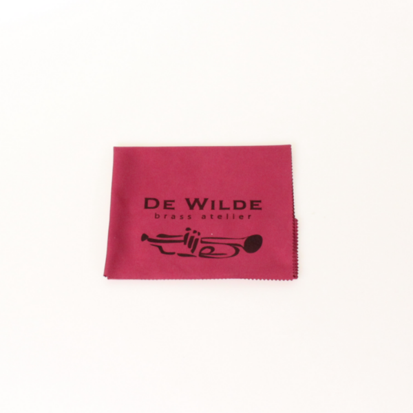 Poetsdoek Gelakt (rood) Brass Atelier de Wilde